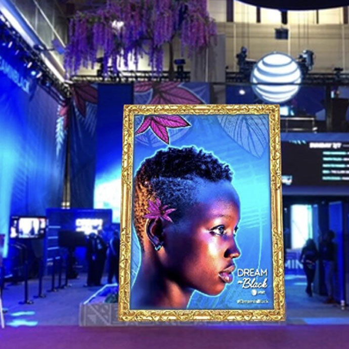 iTouchXP photo activation at the AT&T Dream in Black event